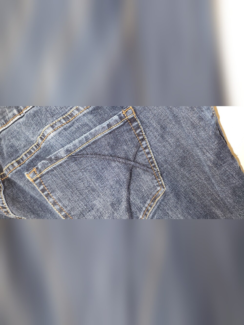 🖤💙Boot Cut High-Rise Tighter Tummy Tech Lane Bryant Dark Blue Jeans 20S SHORT - Picture 9 of 12